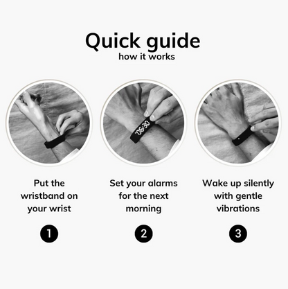 Loomen - Silent Vibrating Alarm Band